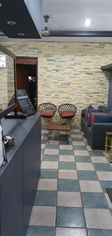 Posezení v ubytování Hotel posada MARCAS
