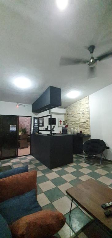 Kuchyň nebo kuchyňský kout v ubytování Hotel posada MARCAS