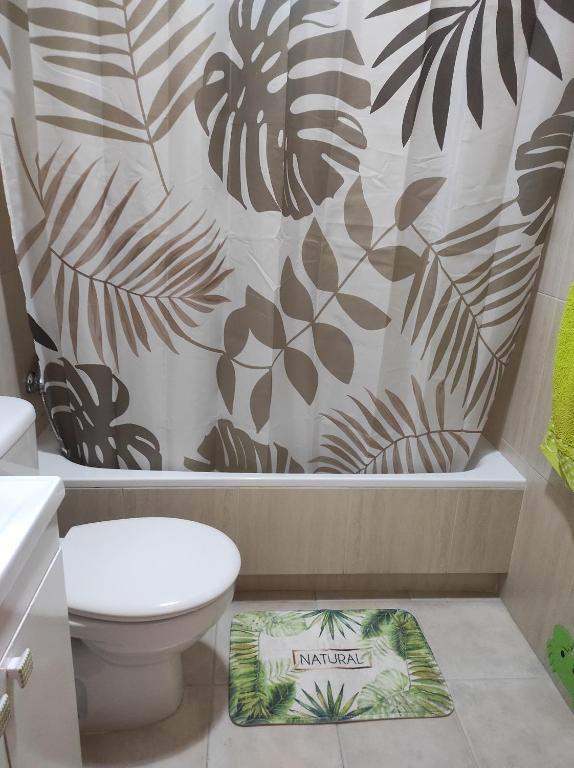 Kúpeľňa v ubytovaní Coqueto Ático en VIGO