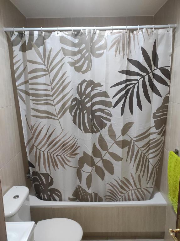 Kúpeľňa v ubytovaní Coqueto Ático en VIGO