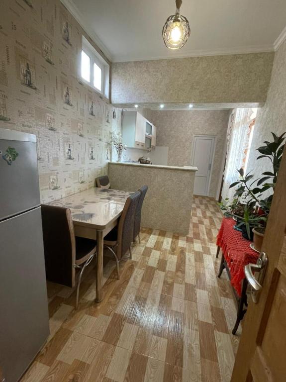 Kuchyň nebo kuchyňský kout v ubytování Jibghashvilebi's house
