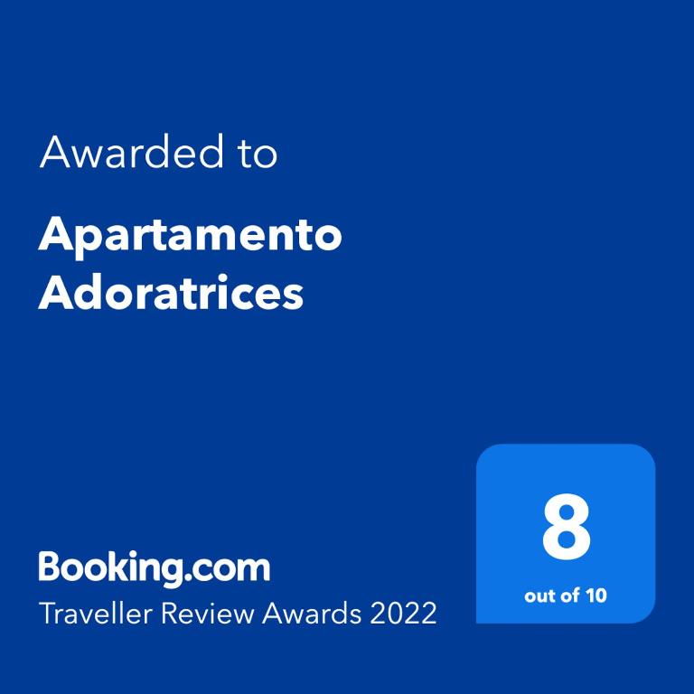 Apartamento Adoratrices tanúsítványa, márkajelzése vagy díja