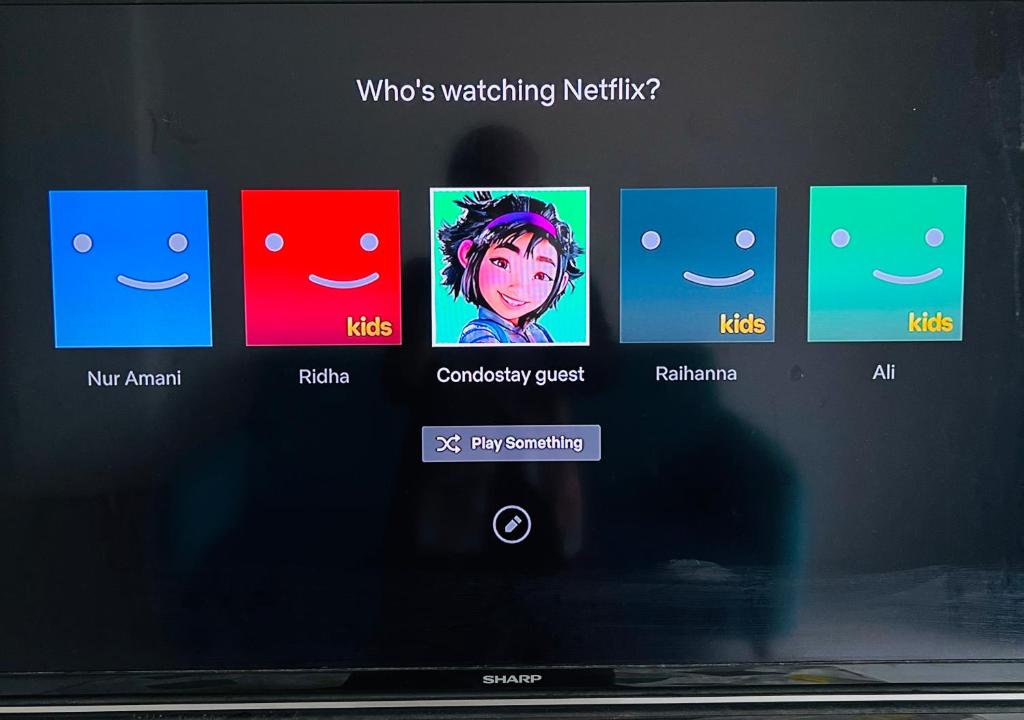 TV a/nebo společenská místnost v ubytování Imperio Homestay Alor Star