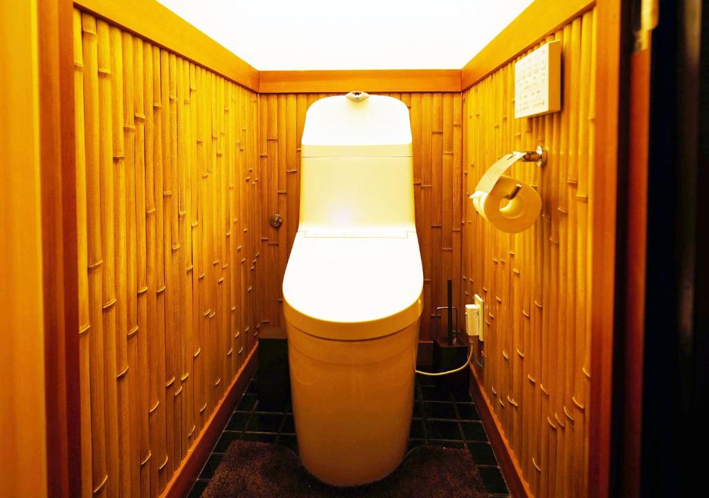 Koupelna v ubytování ATAMI SPRING TERRACE HOTEL