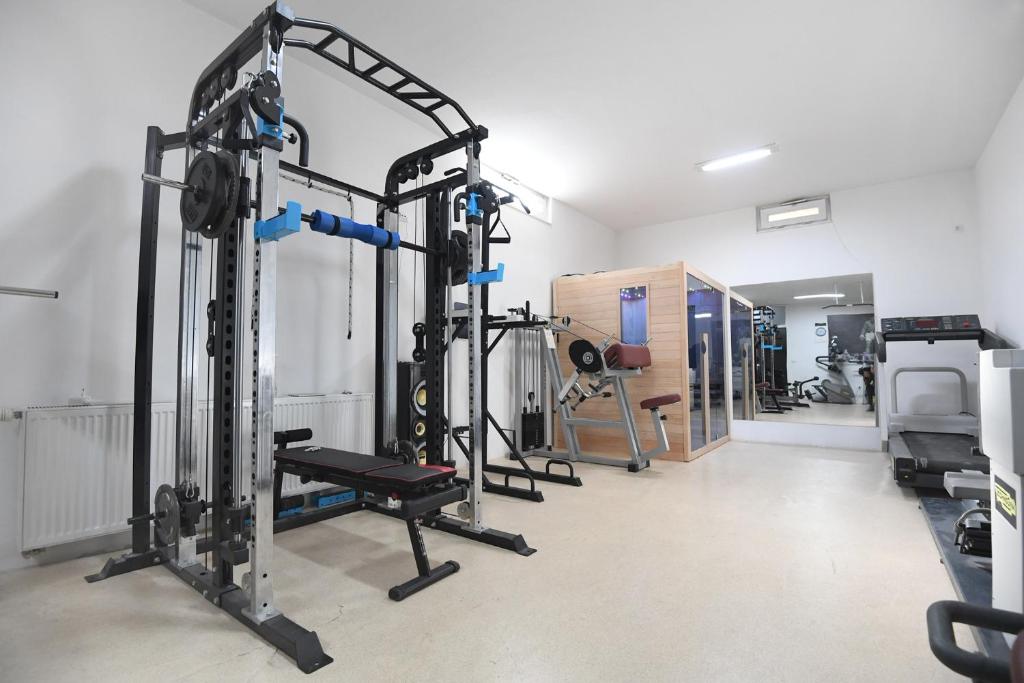 Posilňovňa alebo fitness centrum v ubytovaní Exclusive Apartments WithLove Zadar