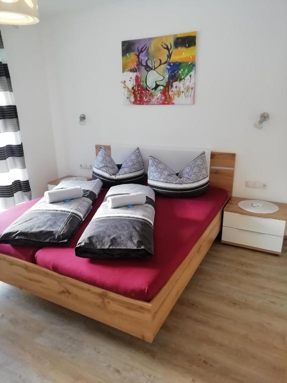 Posteľ alebo postele v izbe v ubytovaní Apart Maria
