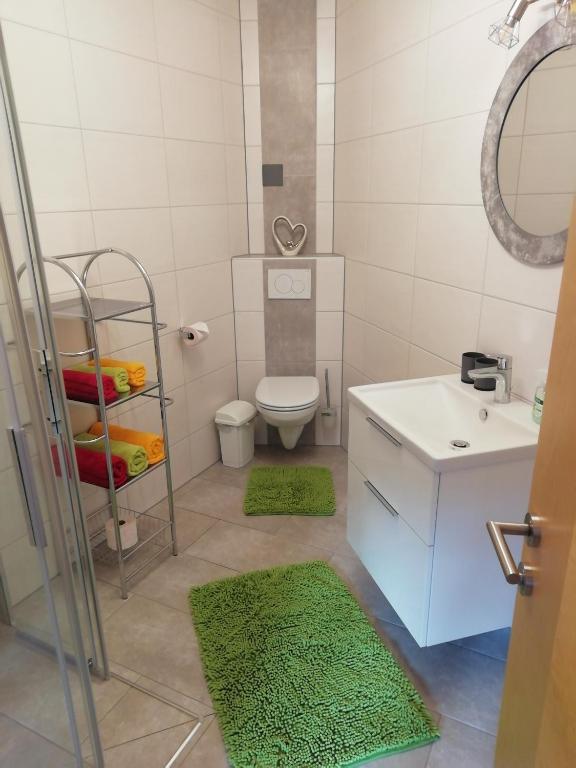 Kúpeľňa v ubytovaní Apart Maria