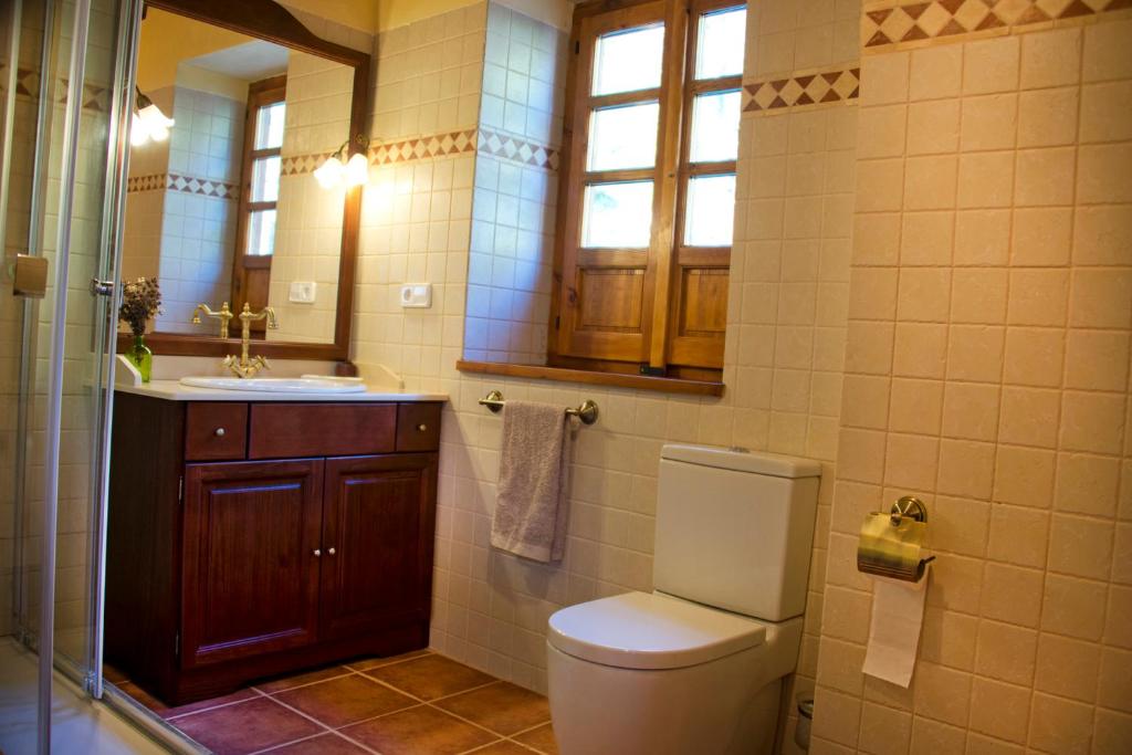 Kúpeľňa v ubytovaní Casa Helipa