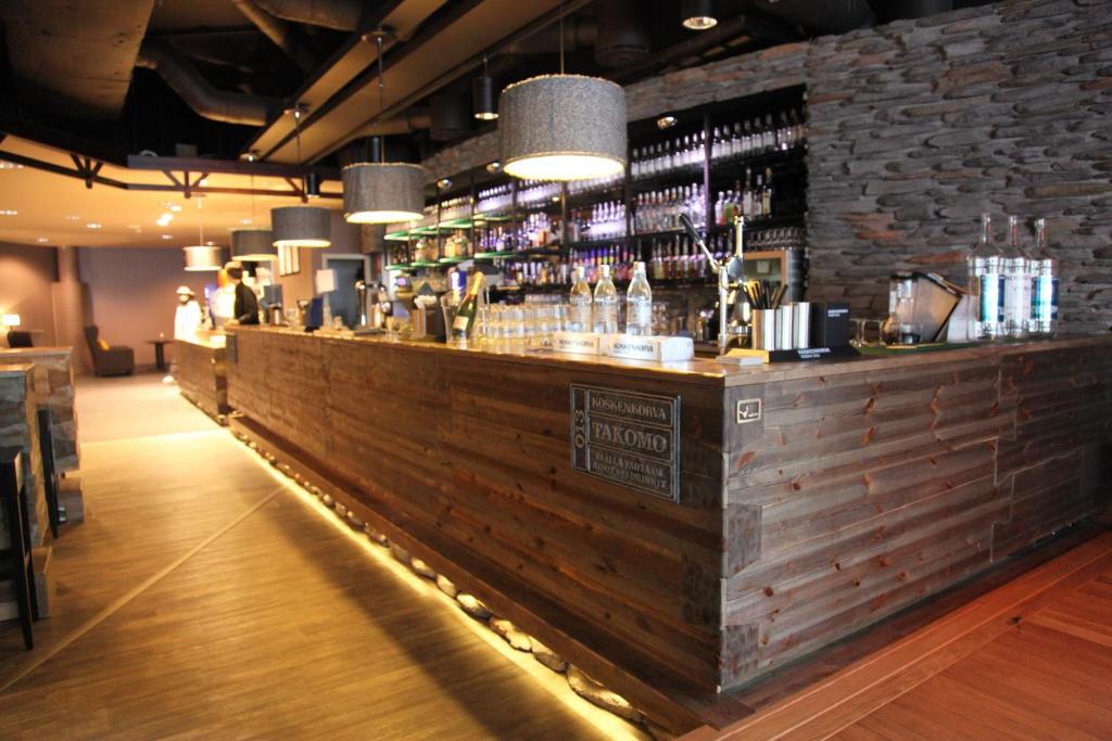 Lounge nebo bar v ubytování Hotel Levi Panorama