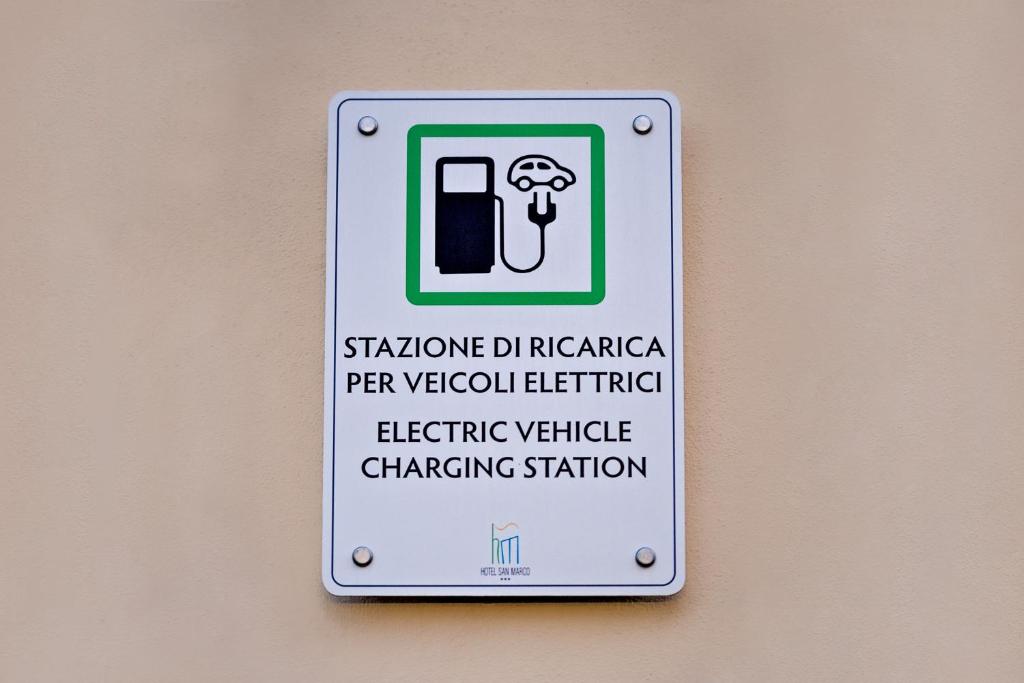 Certifikát, hodnocení, plakát nebo jiný dokument vystavený v ubytování Hotel San Marco