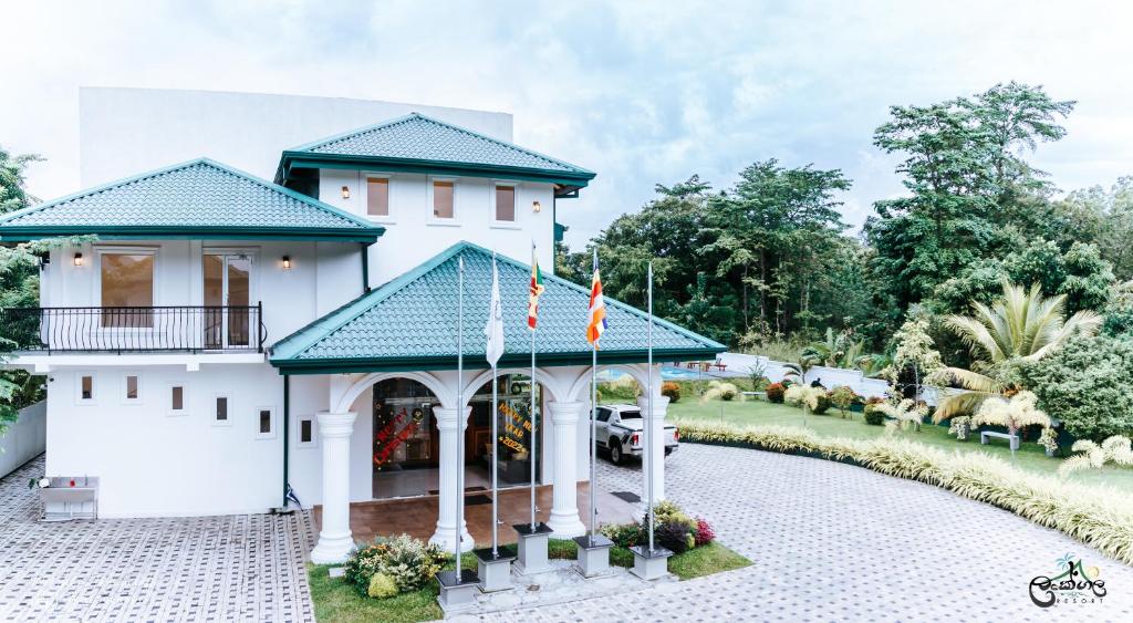 Zahrada ubytování Lakegala Resort