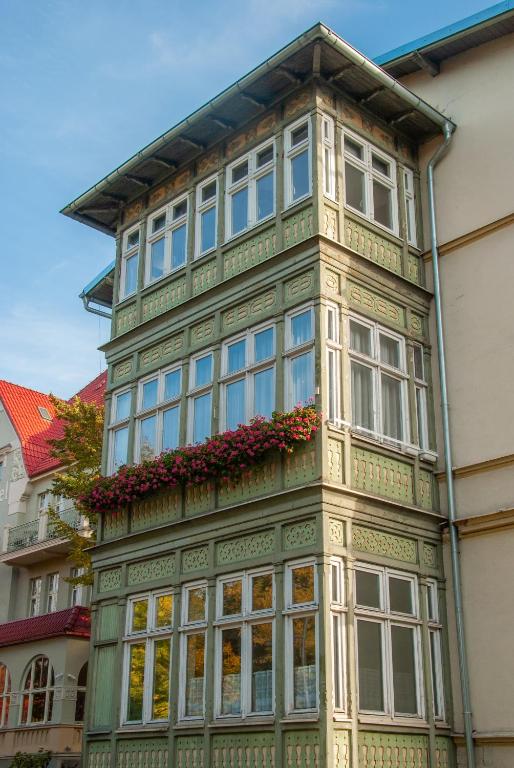 Budova, v ktorej sa apartmán nachádza