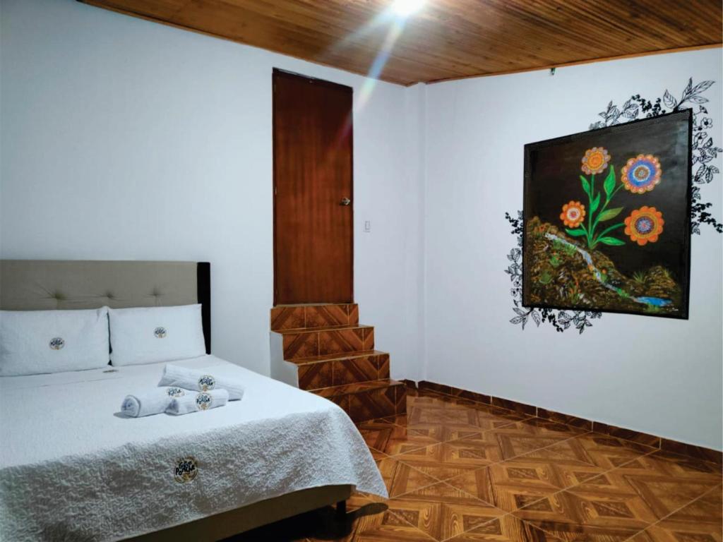 Casa Hotel La Cueva Panche - Double Room With Shared Bathroom