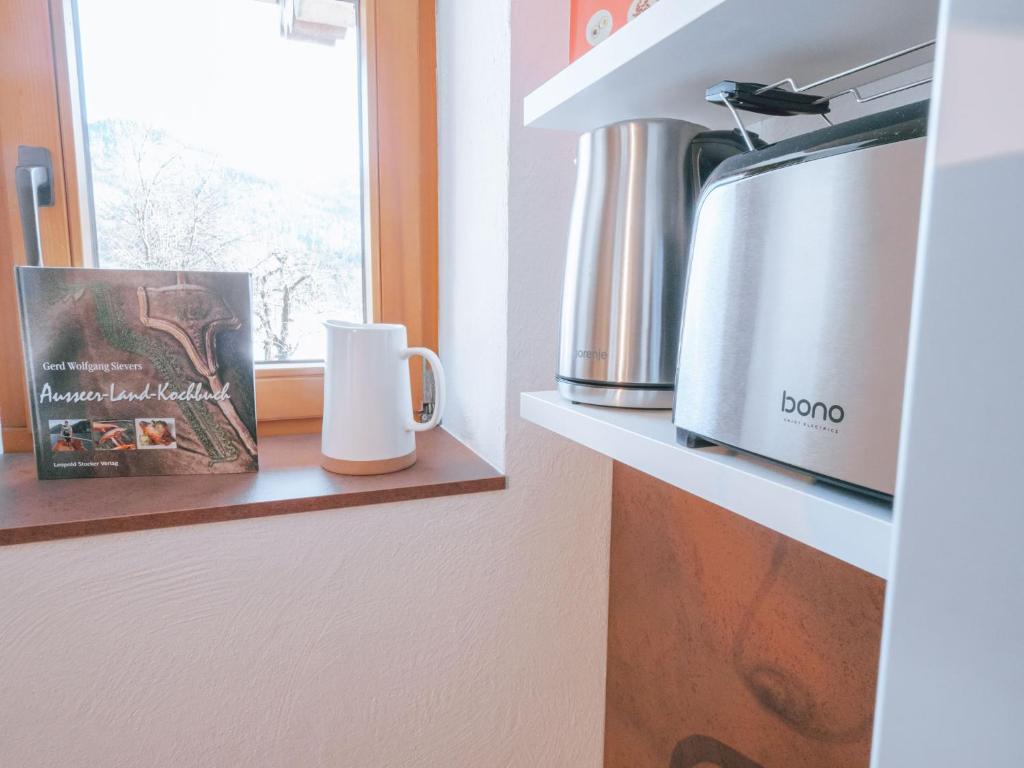 Kaffee-/Teezubehör in der Unterkunft Apartment Haus Toplitzsee nahe dem Grundlsee und Toplitzsee