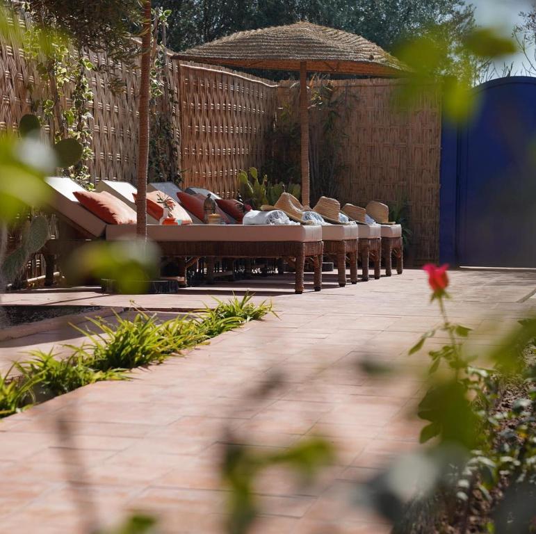 Um jardim no exterior de Beldicolors