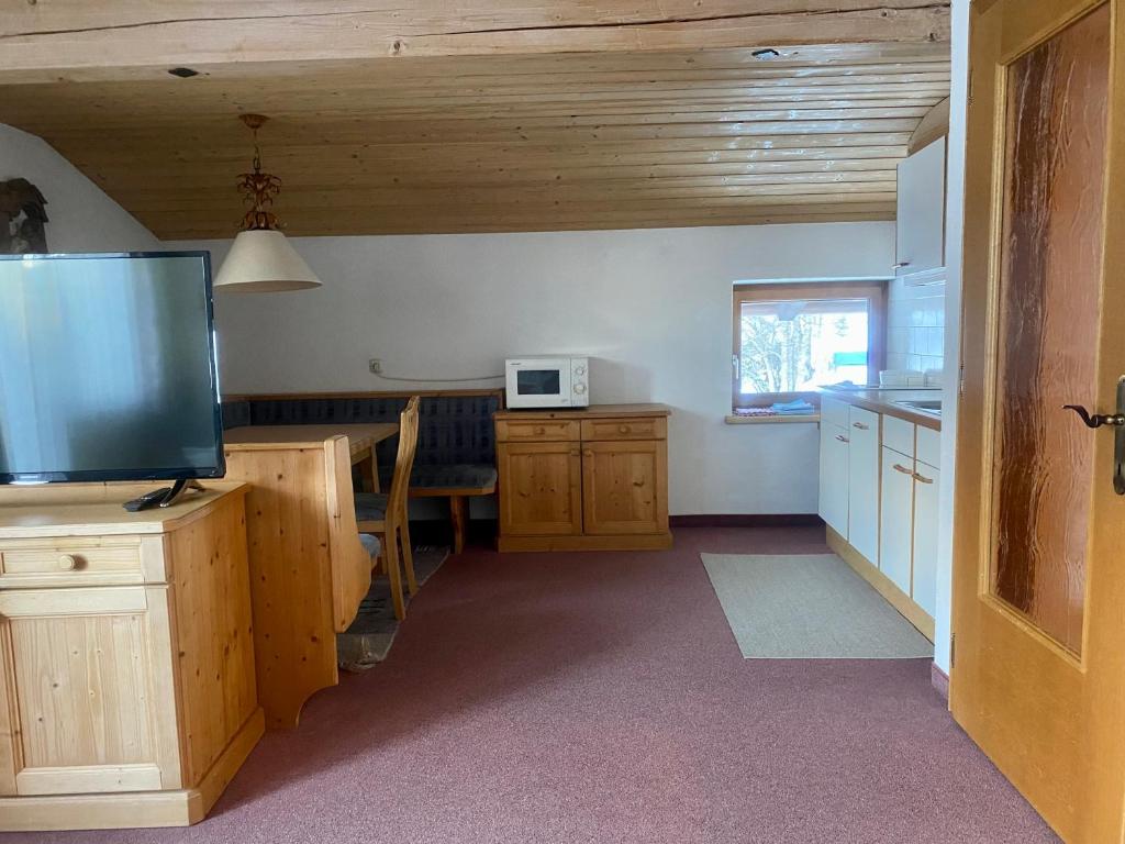 Kuchyň nebo kuchyňský kout v ubytování Haus Schnöller