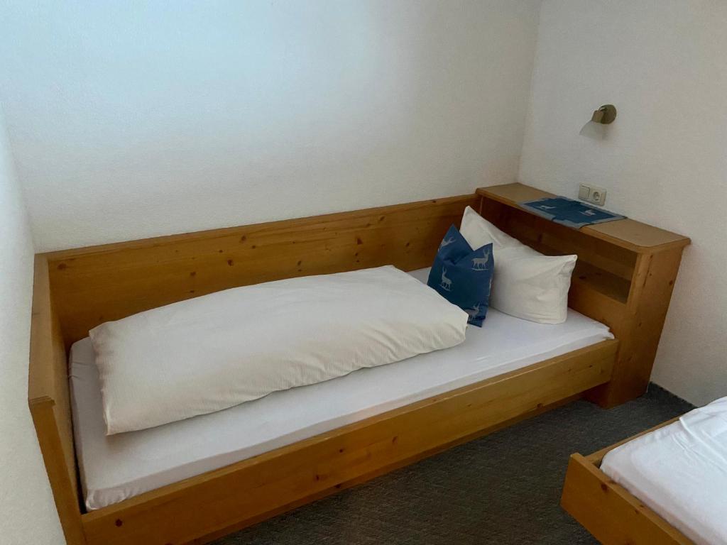 Postel nebo postele na pokoji v ubytování Haus Schnöller