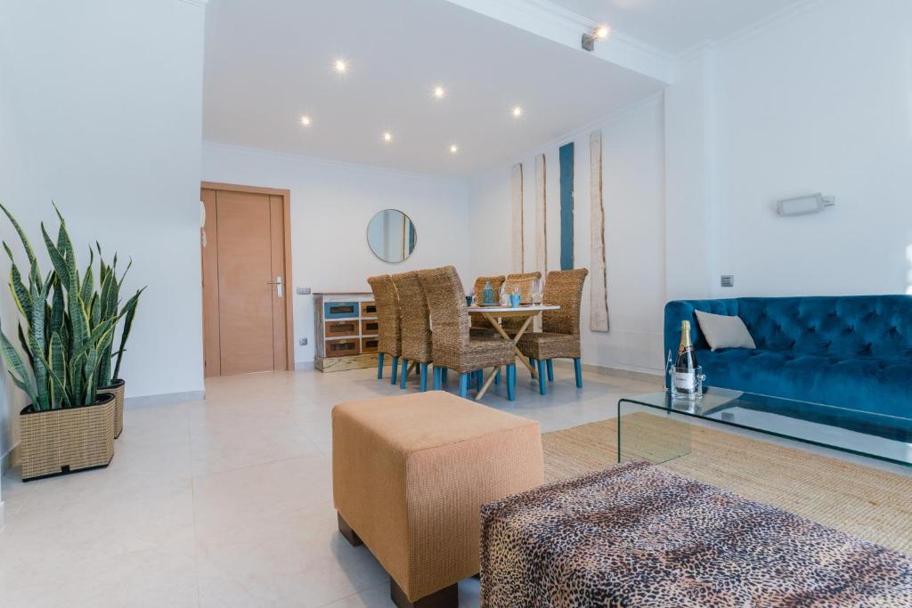 Posezení v ubytování Arcasa by Villas Rinamar
