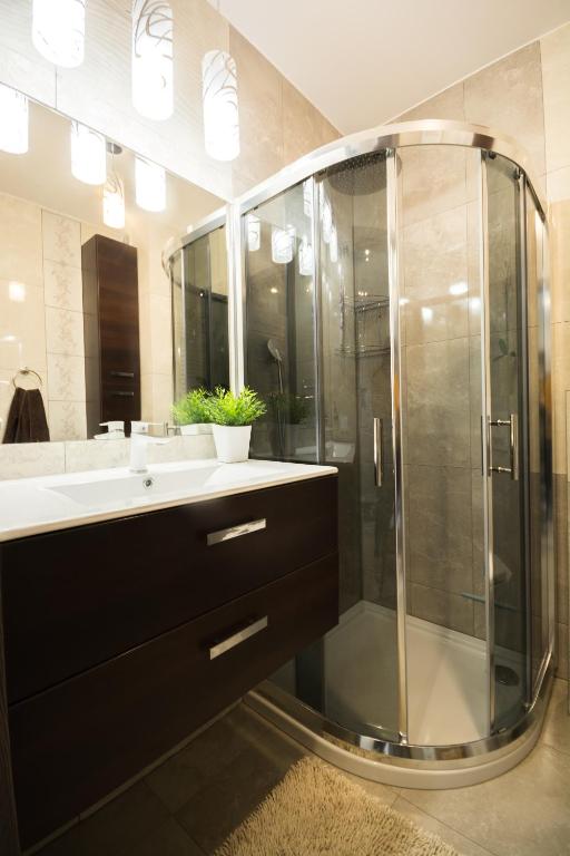 Kúpeľňa v ubytovaní Apartament Ibiza przy plaży