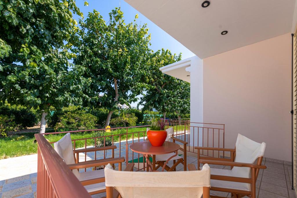 Zahrada ubytování Anesis Residence