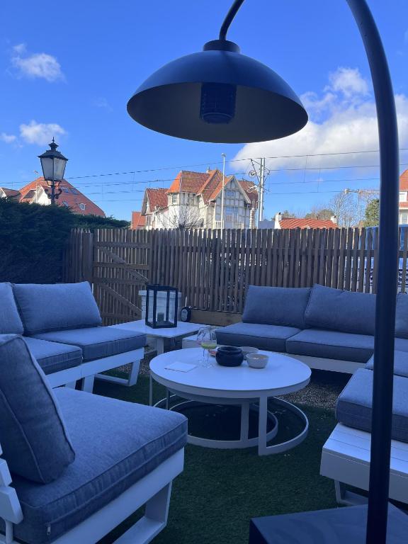 Posezení v ubytování Instant Knokke