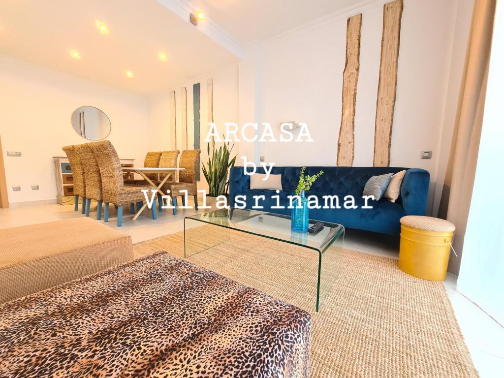 Posezení v ubytování Arcasa by Villas Rinamar
