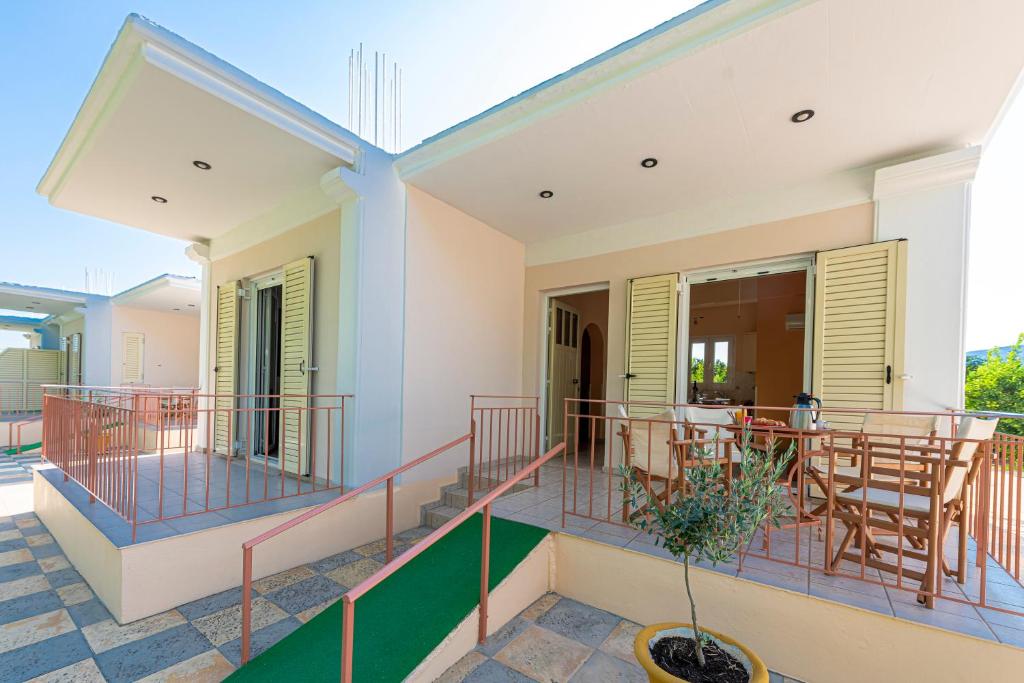 Balkón nebo terasa v ubytování Anesis Residence