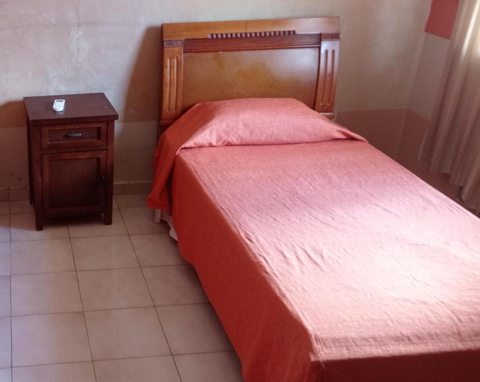 Postel nebo postele na pokoji v ubytování Canal Inn Panama
