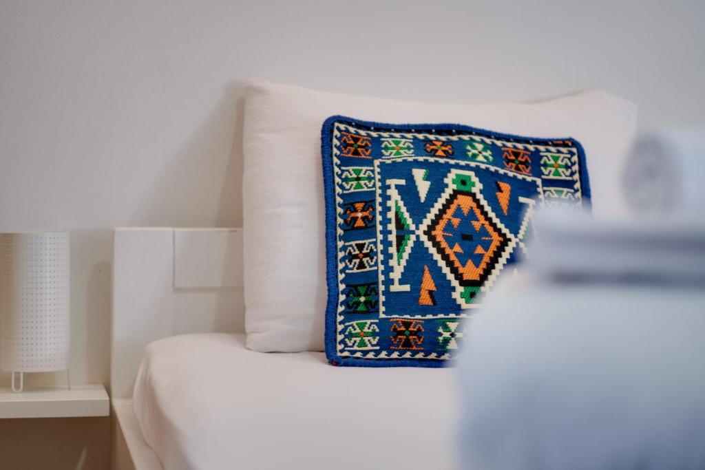 Postel nebo postele na pokoji v ubytování Hotel Vamos Sarajevo, b&b