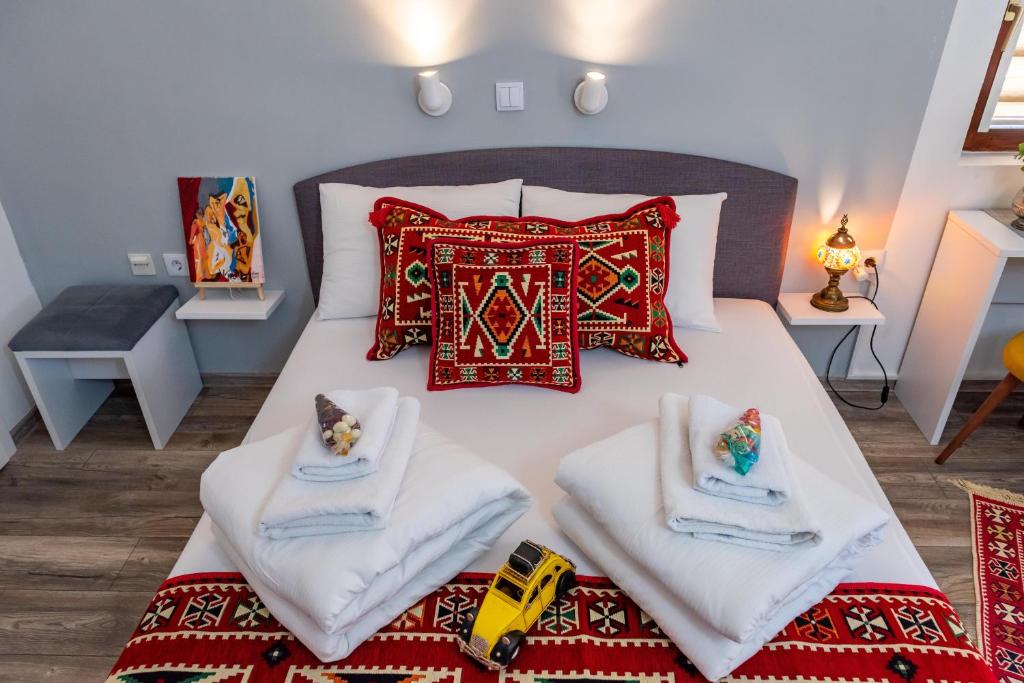 Postel nebo postele na pokoji v ubytování Hotel Vamos Sarajevo, b&b