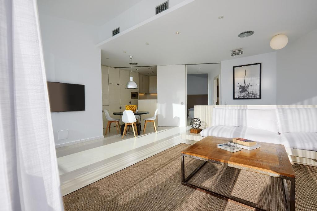 Posedenie v ubytovaní Canvas Apartments&Lofts