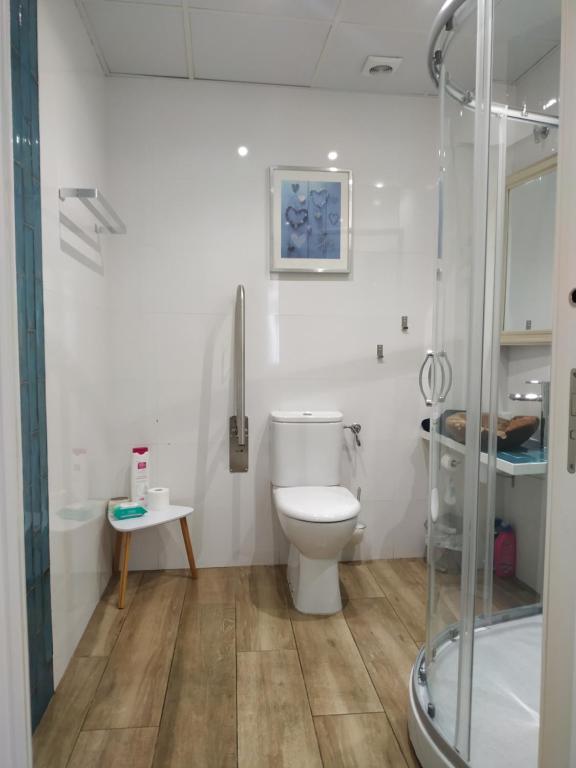 Kúpeľňa v ubytovaní Altozano Room III, Estudió centro de Málaga Gayfriendly, Wi-Fi gratis