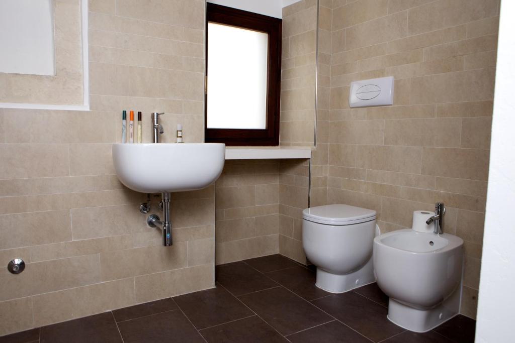 A bathroom at Antico Convento Dei Cappuccini