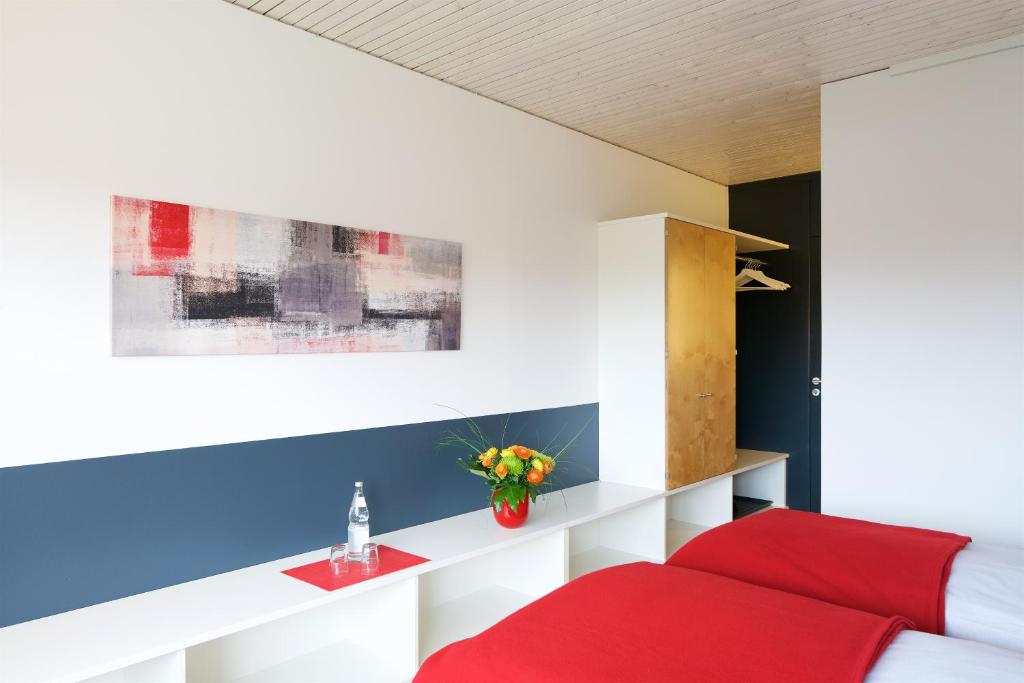 Posezení v ubytování Bed & Breakfast Rotes Haus