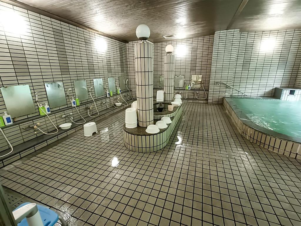 Koupelna v ubytování Hotel Nosegawa