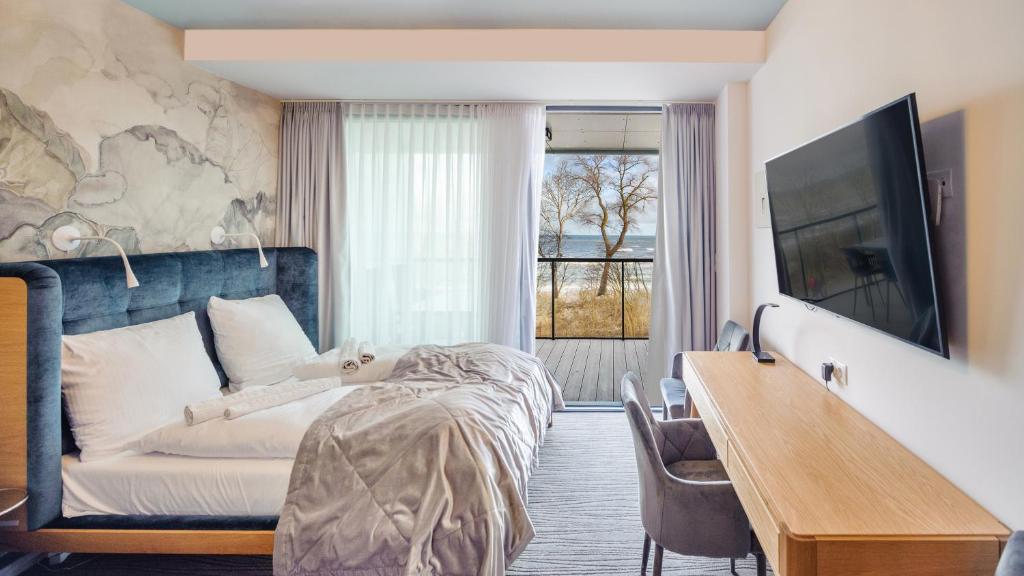 Apartamenty Sun & Snow Seaside Kołobrzeg - 工作室