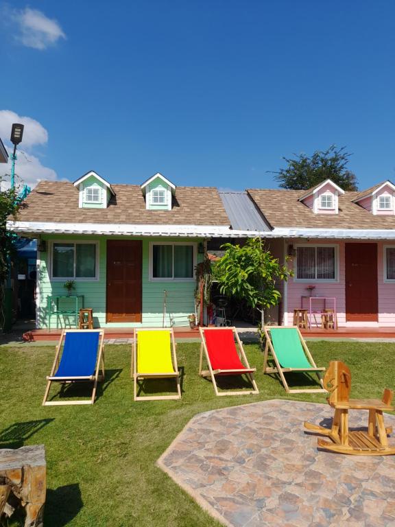Zahrada ubytování พลอยฟ้ารีสอร์ทเขาเต่า Ployfarresortkhaotao