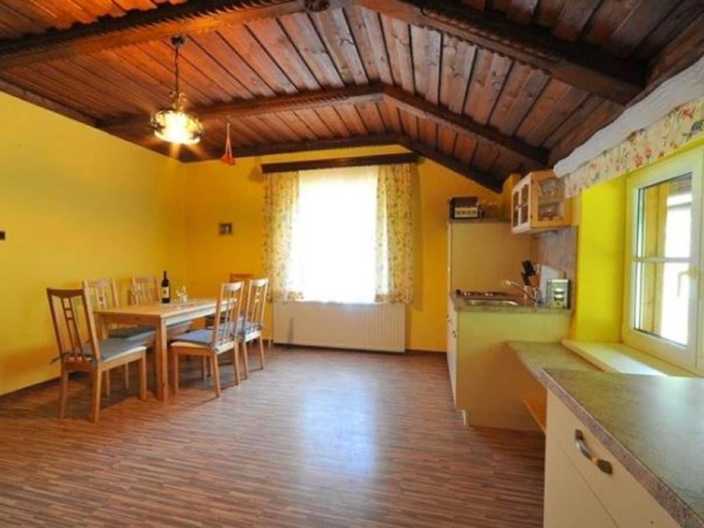 Kuchyň nebo kuchyňský kout v ubytování Apartment in Vordernberg near ski area