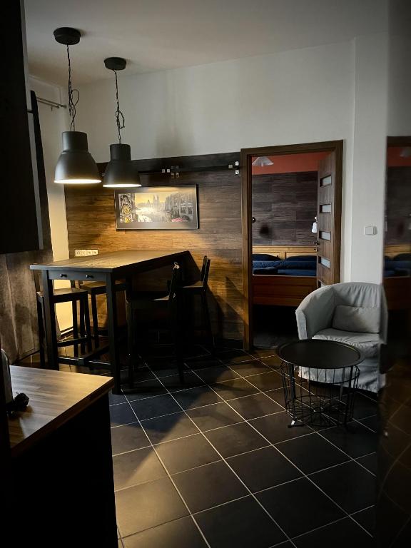Część wypoczynkowa w obiekcie Stylové apartmánky
