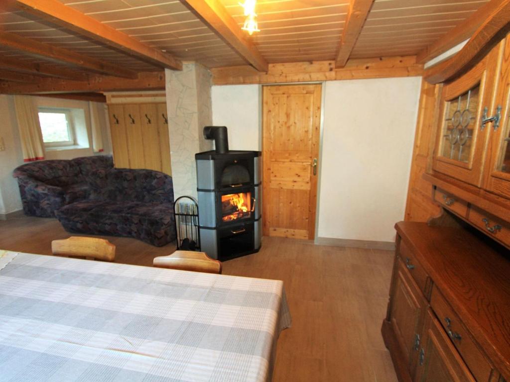 Postel nebo postele na pokoji v ubytování Chalet in Prebl near Klippitztörl Ski Area
