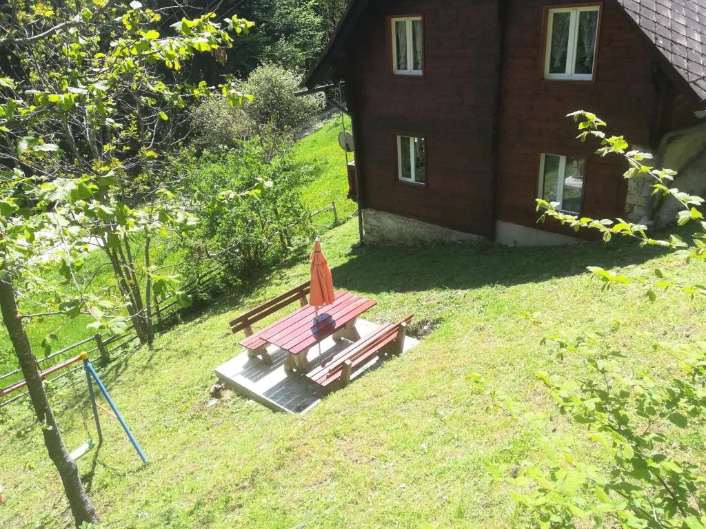 Zahrada ubytování Chalet in Prebl near Klippitztörl Ski Area