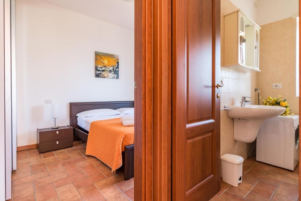 Posteľ alebo postele v izbe v ubytovaní Apartment Alex 2 - Domaso