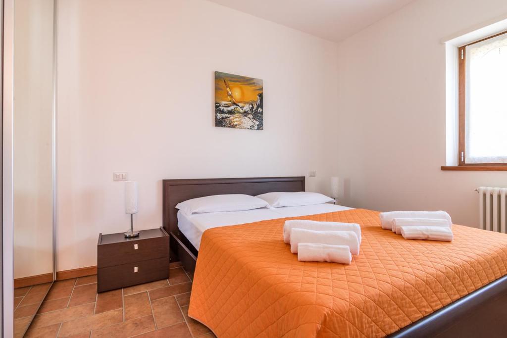 Posteľ alebo postele v izbe v ubytovaní Apartment Alex 2 - Domaso
