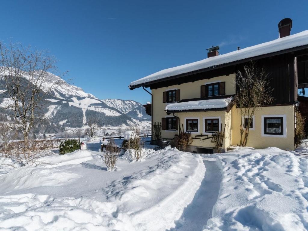Apartment with garden in Leogang, Salzburg v zime