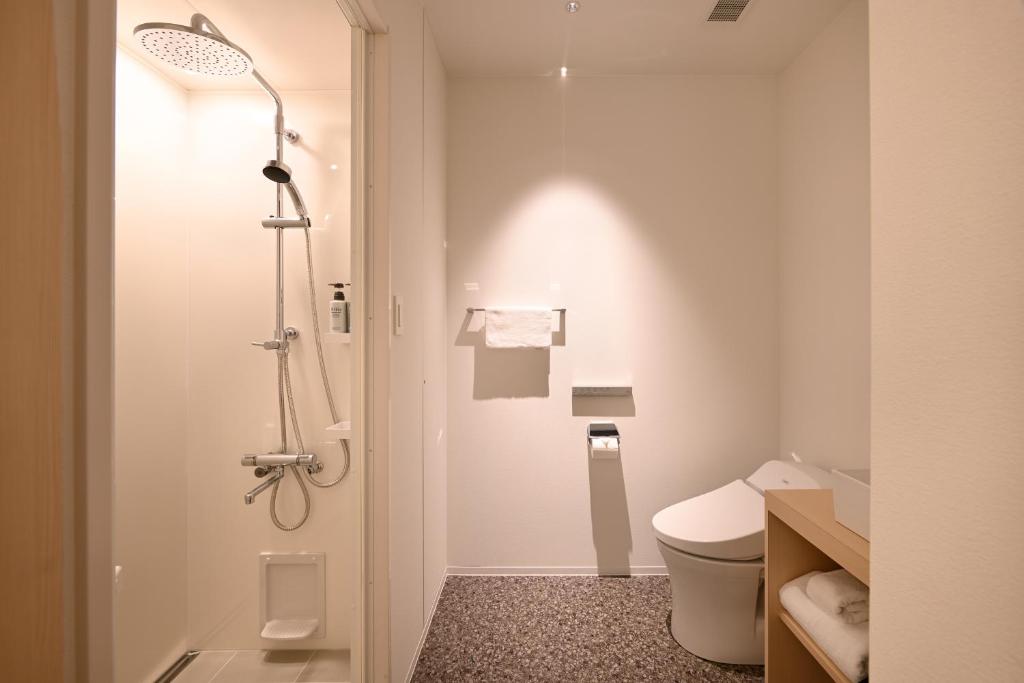 Koupelna v ubytování HOTEL KYOTOLOGY