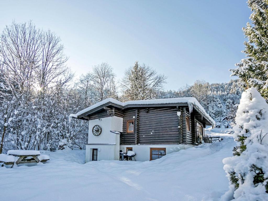Cosy chalet in Tyrol with a private garden v zime