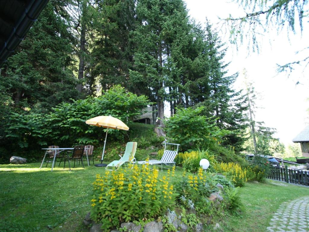 Zahrada ubytování Chalet in Nassfeld ski area in Carinthia