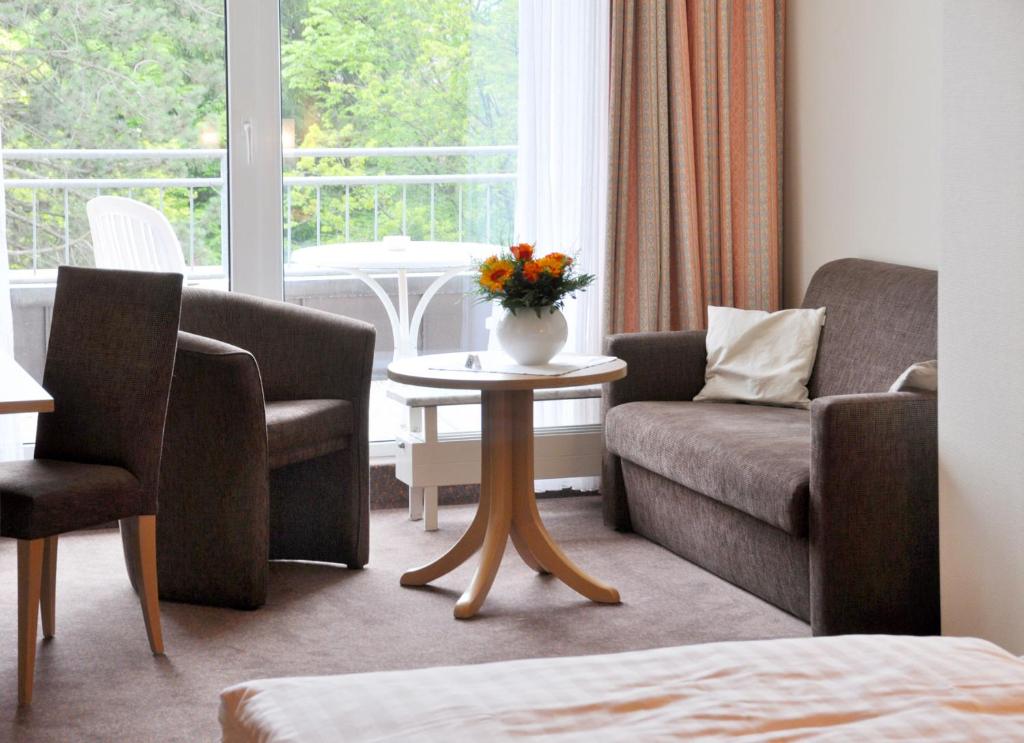 Posezení v ubytování Hotel Fortuna