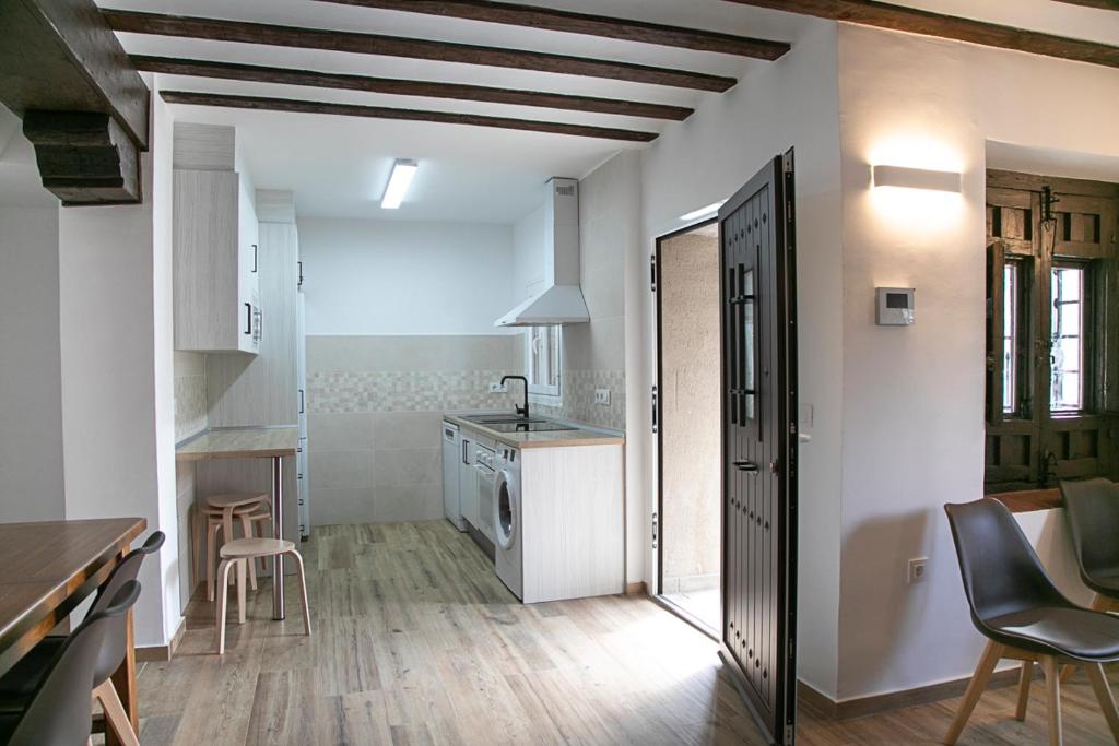 Kuchyňa alebo kuchynka v ubytovaní La Casa de Alarcón