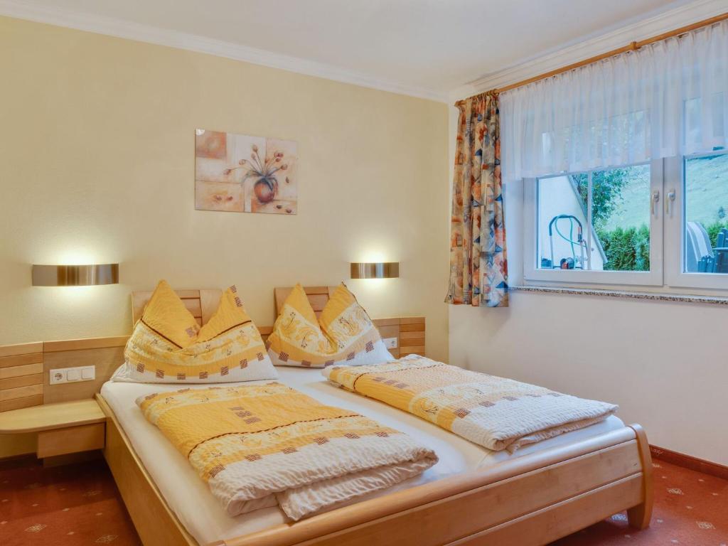 Posteľ alebo postele v izbe v ubytovaní Modern apartment in Salzburger with terrace